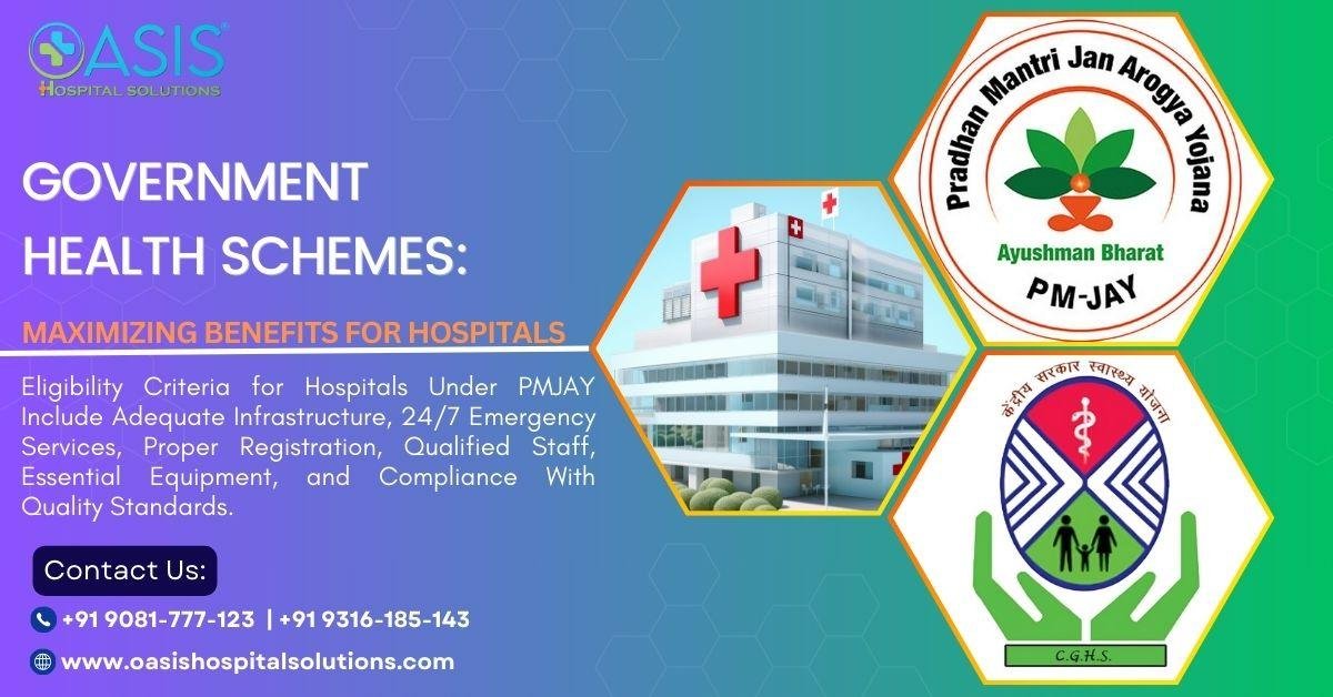 Read more about the article Exclusive Government Health Schemes: Maximizing Benefits for Hospitals (PMJAY, CGHS)