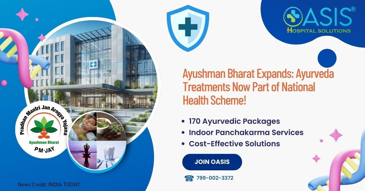 Read more about the article Ayush Ministry Boosts Wellness: Ayurveda Treatments Integrated into Ayushman Bharat!